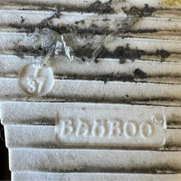 Bamboo Gold Rainbow Platform Shoes Women’s Size 7 - Picture 2 of 14